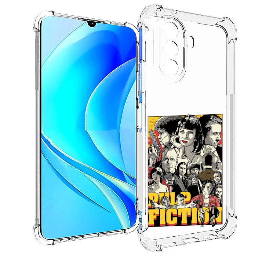 

Чехол MyPads комикс картинка для Huawei Nova Y70 / Nova Y70 Plus (MGA-LX9N), Прозрачный, Tocco