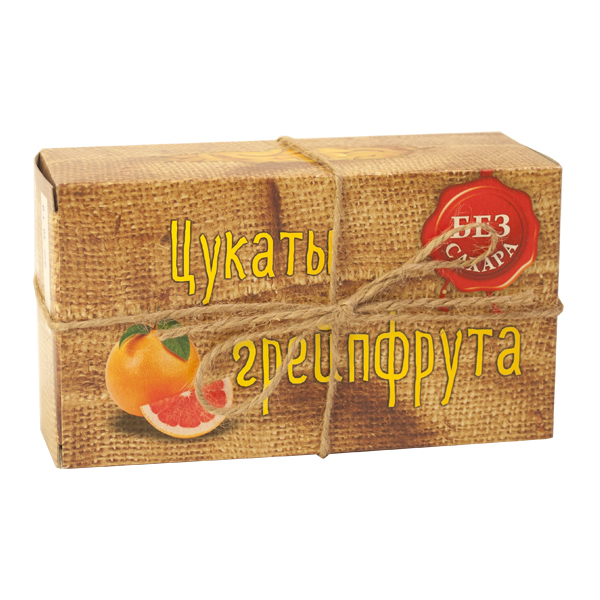 Цукаты Грейпфрута, 200г, (3шт.)