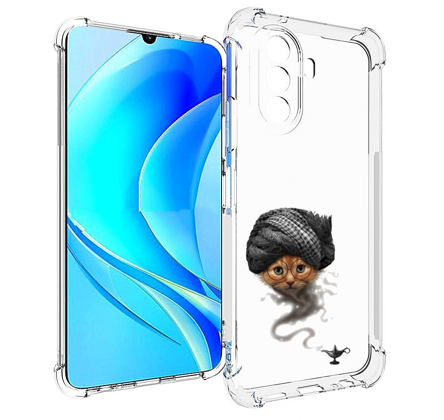 

Чехол MyPads кот джин для Huawei Nova Y70 / Nova Y70 Plus (MGA-LX9N) / Huawei Enjoy 50, Прозрачный, Tocco