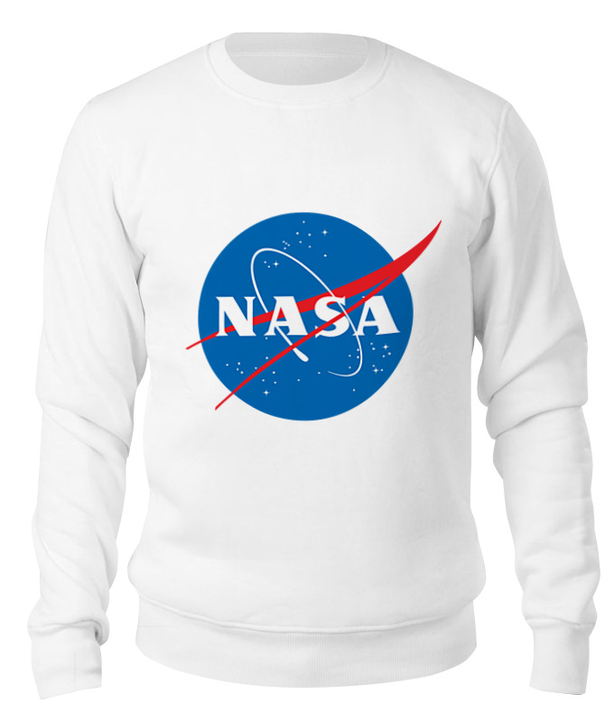 

Свитшот Printio Свитшот nasa белый 2XL, Свитшот nasa