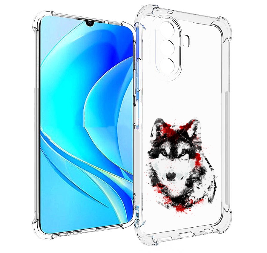 

Чехол MyPads кровавый волк для Huawei Nova Y70 / Nova Y70 Plus (MGA-LX9N), Прозрачный, Tocco