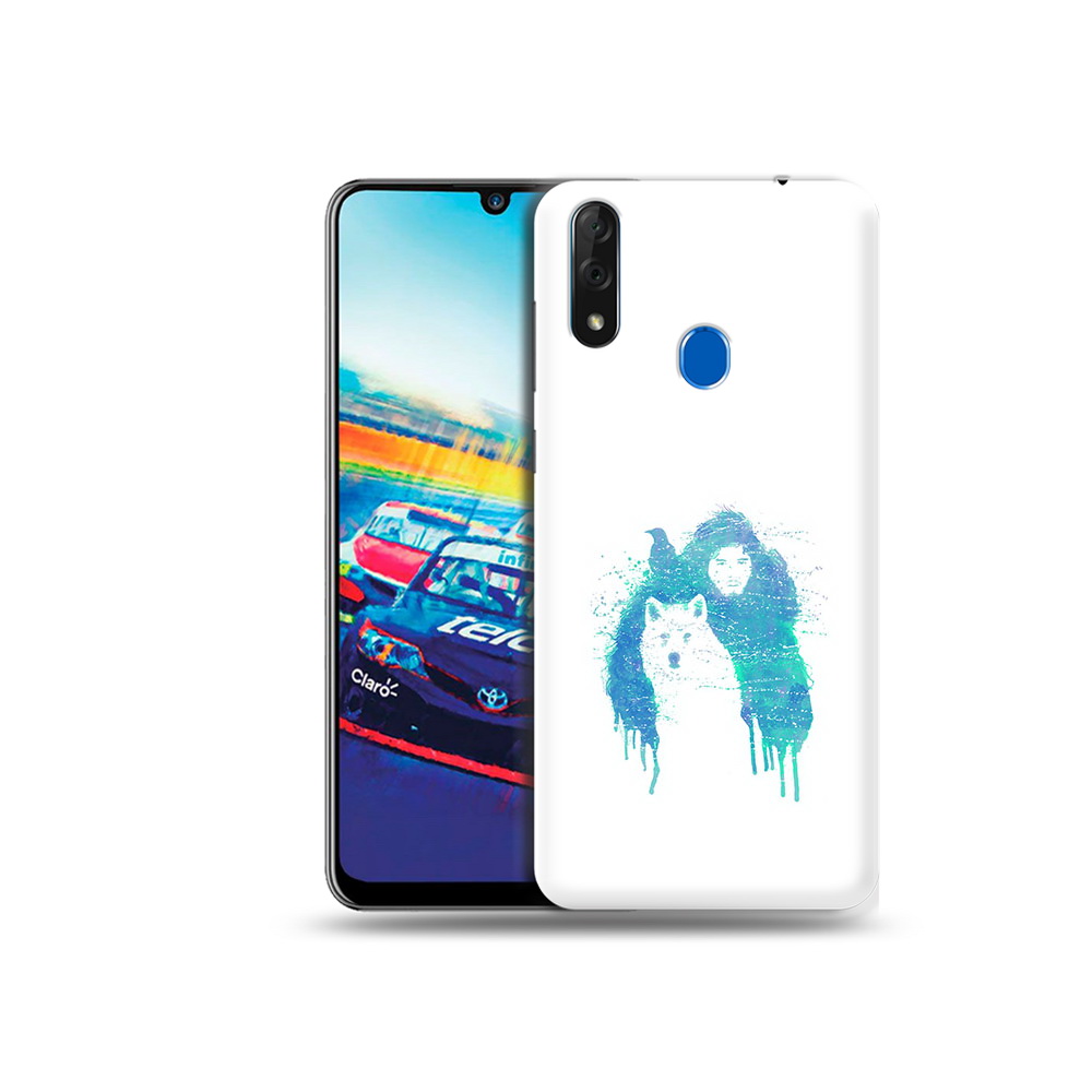 

Чехол MyPads Tocco для ZTE Blade V10 джон сноу (PT136503.455.323), Прозрачный, Tocco