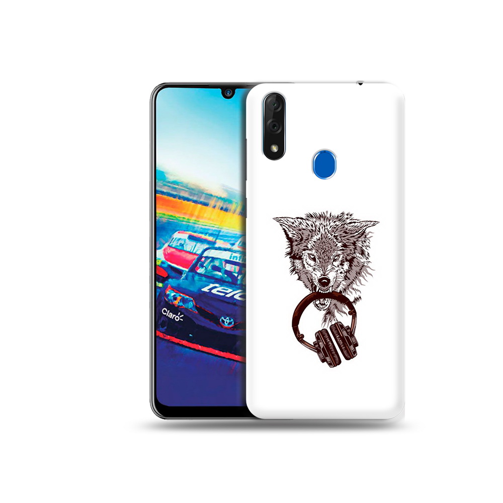 

Чехол MyPads Tocco для ZTE Blade V10 дикий волк (PT136503.455.325), Прозрачный, Tocco