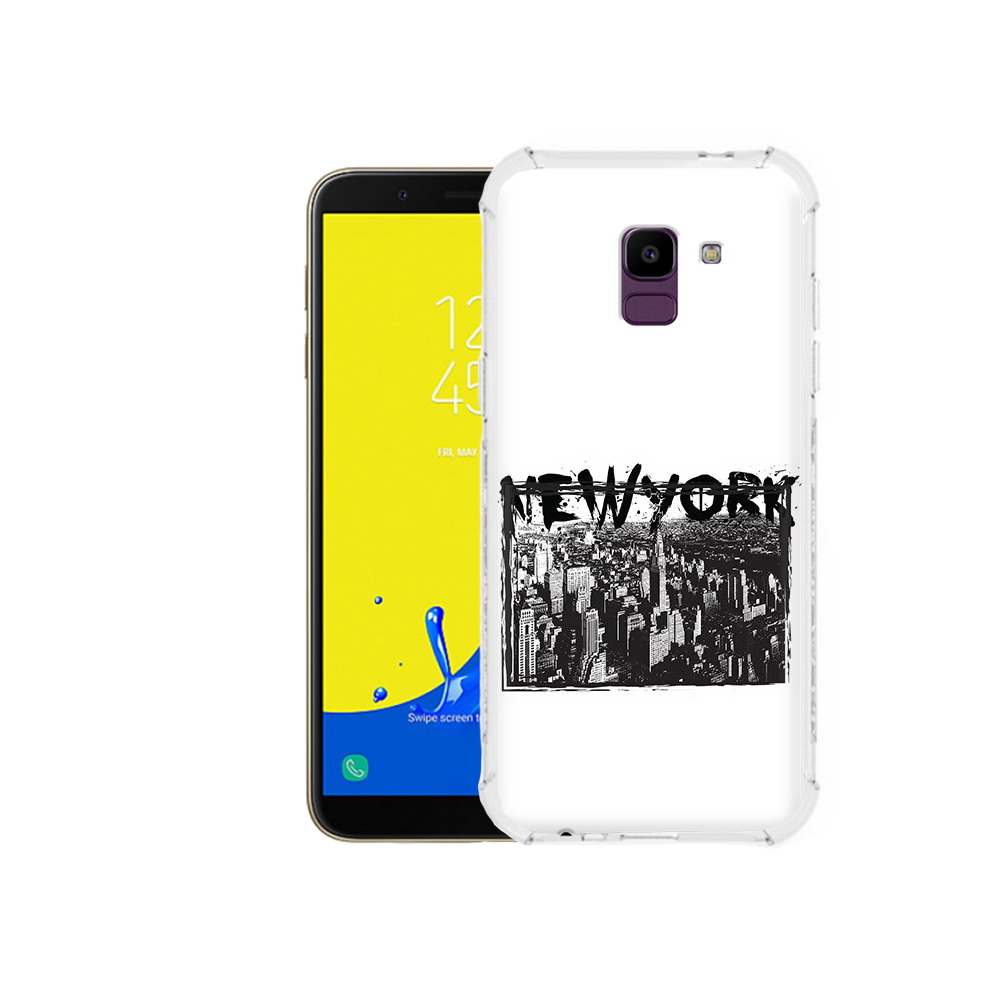 

Чехол MyPads Tocco для Samsung Galaxy J6 (2018) че, Прозрачный, Tocco