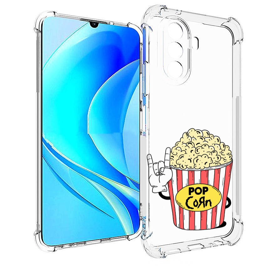

Чехол MyPads крутой попкорн для Huawei Nova Y70 / Nova Y70 Plus (MGA-LX9N), Прозрачный, Tocco
