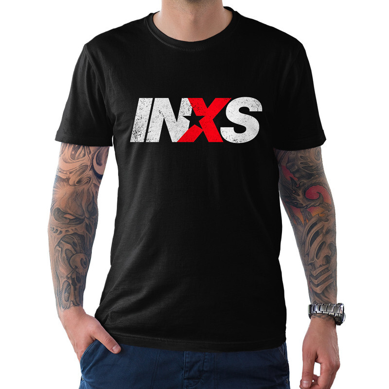 

Футболка мужская Dream Shirts INXS 9899061222 черная 2XL, Черный, INXS 9899061222