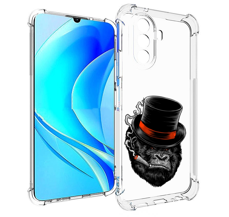 

Чехол MyPads дизайнерская горилла для Huawei Nova Y70 / Nova Y70 Plus (MGA-LX9N), Прозрачный, Tocco