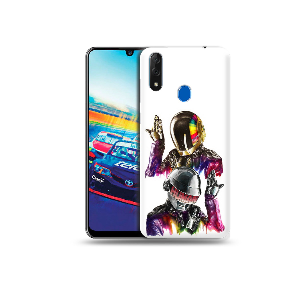 

Чехол MyPads Tocco для ZTE Blade V10 диско космонавты (PT136503.455.329), Прозрачный, Tocco
