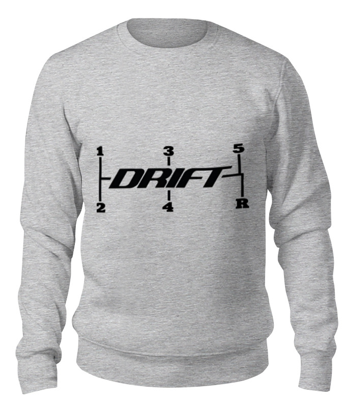 

Свитшот Printio Drift style серый 2XL, Drift style