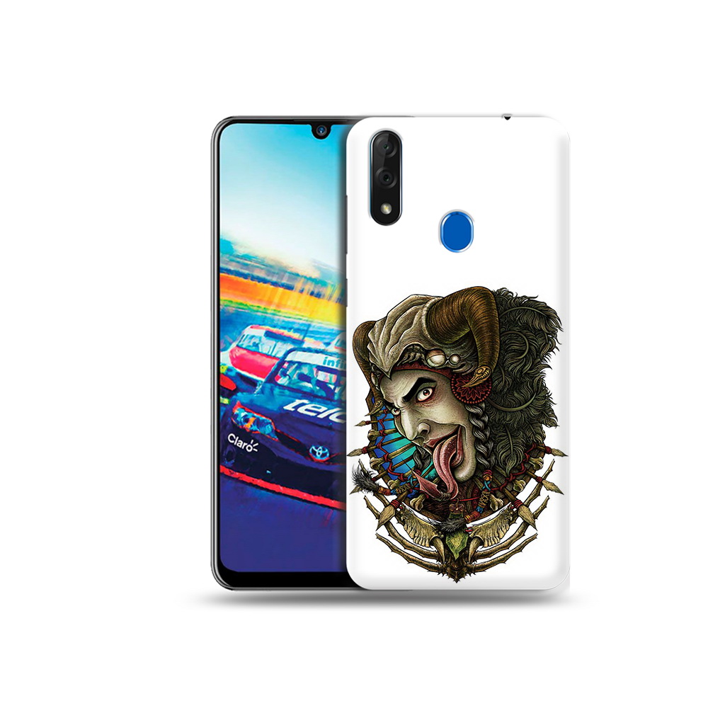 

Чехол MyPads Tocco для ZTE Blade V10 длинный язык (PT136503.455.330), Прозрачный, Tocco