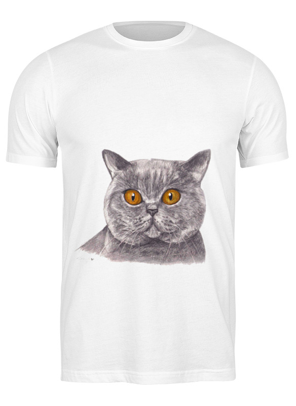 

Футболка мужская Printio Cats белая XL, Белый, Cats