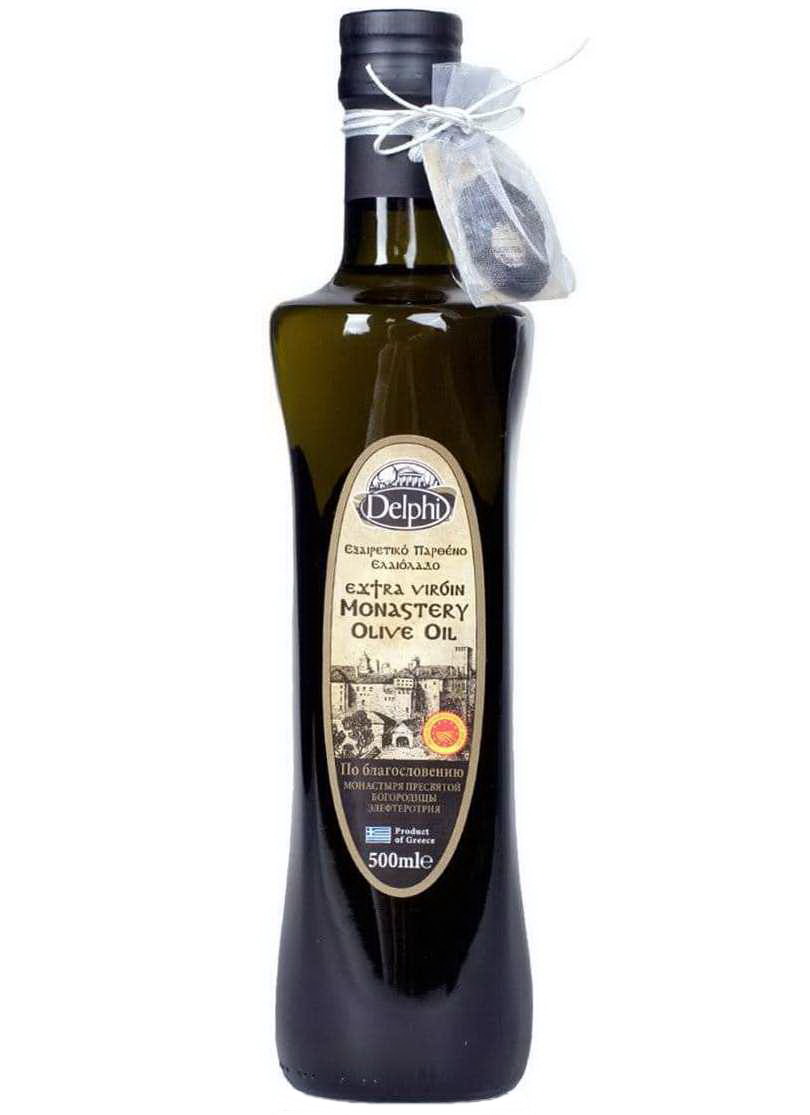 Масло DELPHI оливковое Extra Virgin Монастырское P.D.O. 500мл