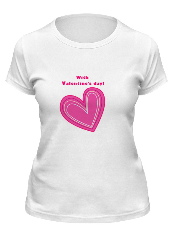 

Футболка женская Printio love белая XL, Белый, "love"
