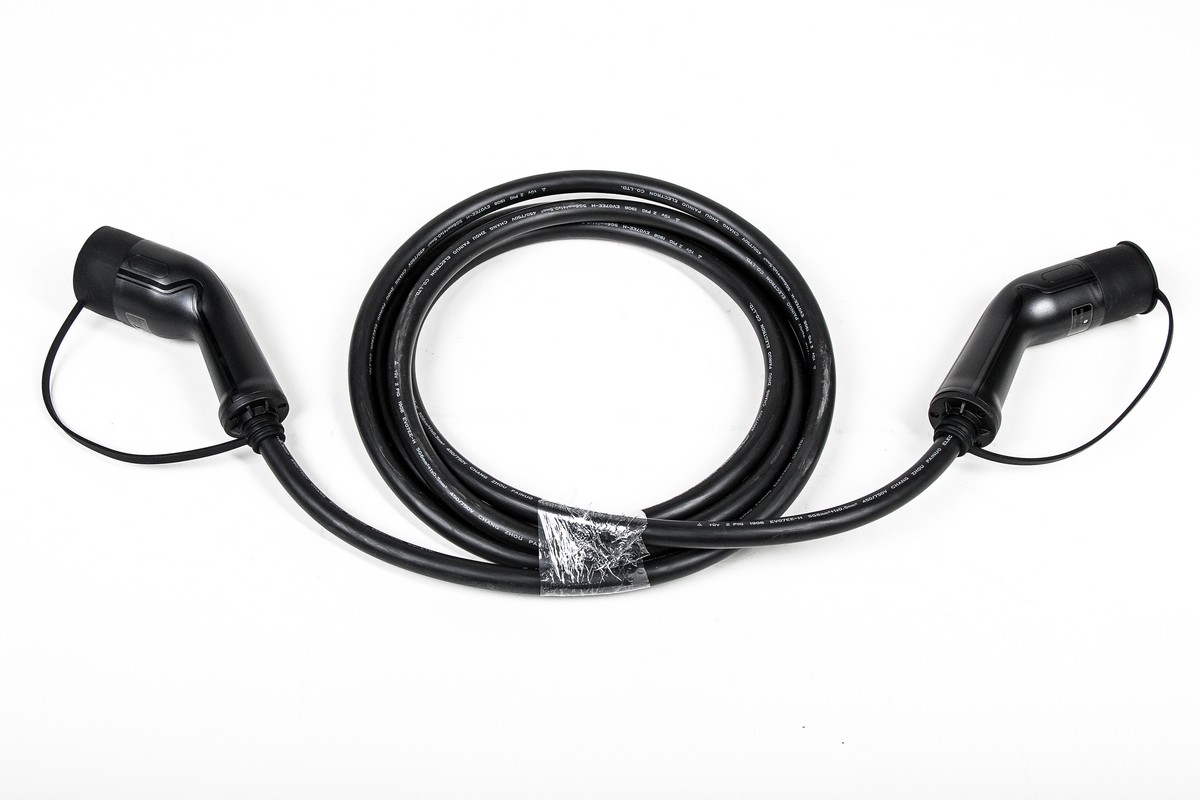 Зарядный кабель для электромобиля Mode 3, Type 2 и Type 2, 16А,3 фазы, EVC3.WA.2-2.163P