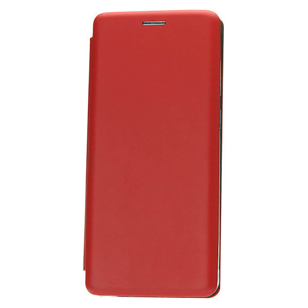 Чехол книжка для Samsung Galaxy A42 Fashion Case на магнитах Красный