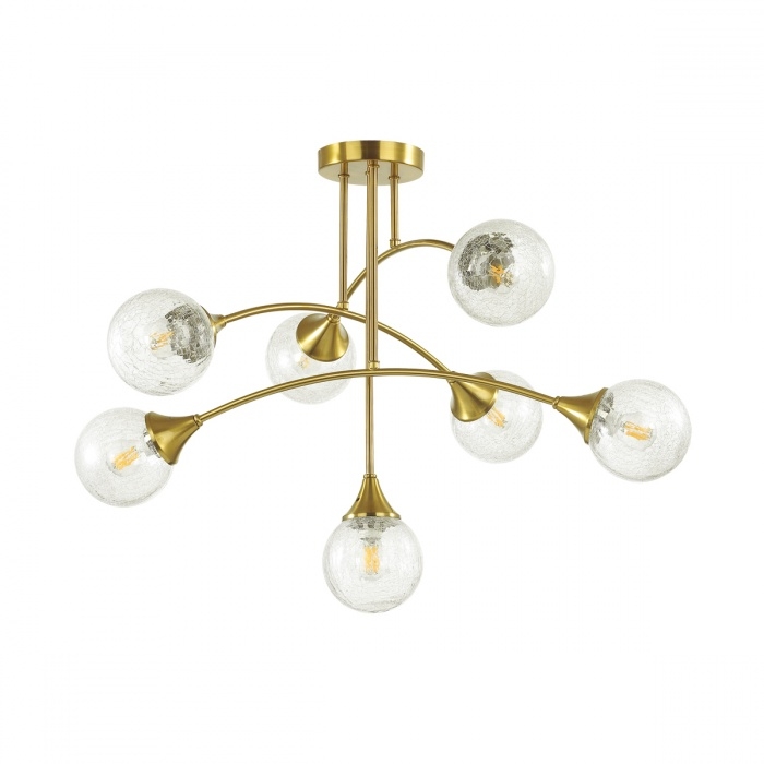 

Люстра потолочная 4558/7C-A Lumion Yoko с поддержкой Алиса, 4558/7C-A