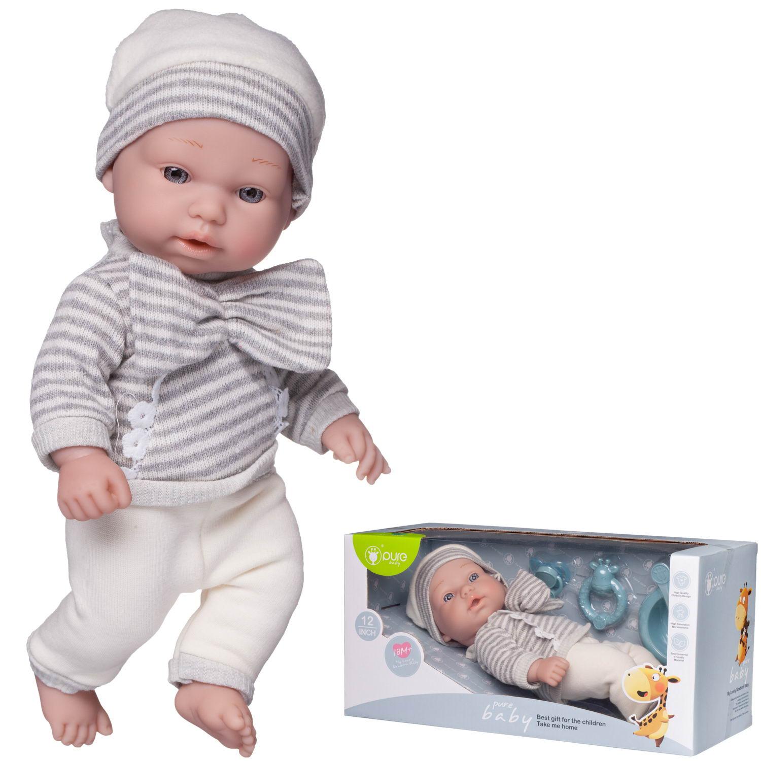 фото Пупс junfa pure baby 30см junfa toys