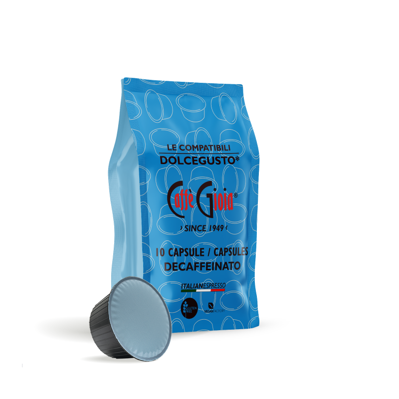 

Кофе в капсулах дольче густо Caffe Gioia декаф, 10 капсул