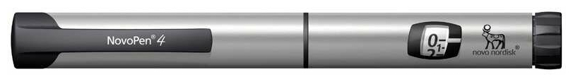 Купить Шприц-ручка Новопен-4 3 мл, Novo Nordisk, серый