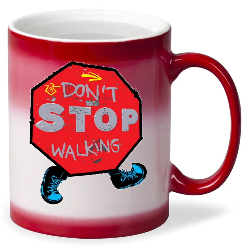 

Кружка CoolPodarok Dont stop walking