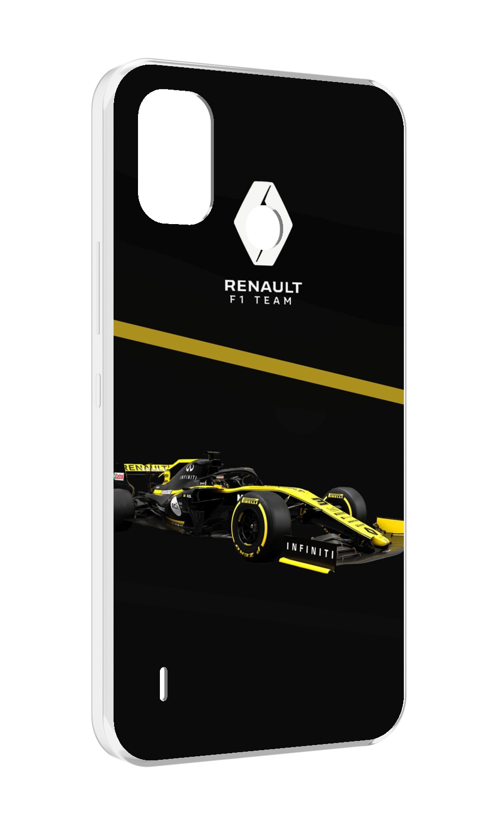 

Чехол MyPads renault 2 для Itel A48, Прозрачный, Tocco