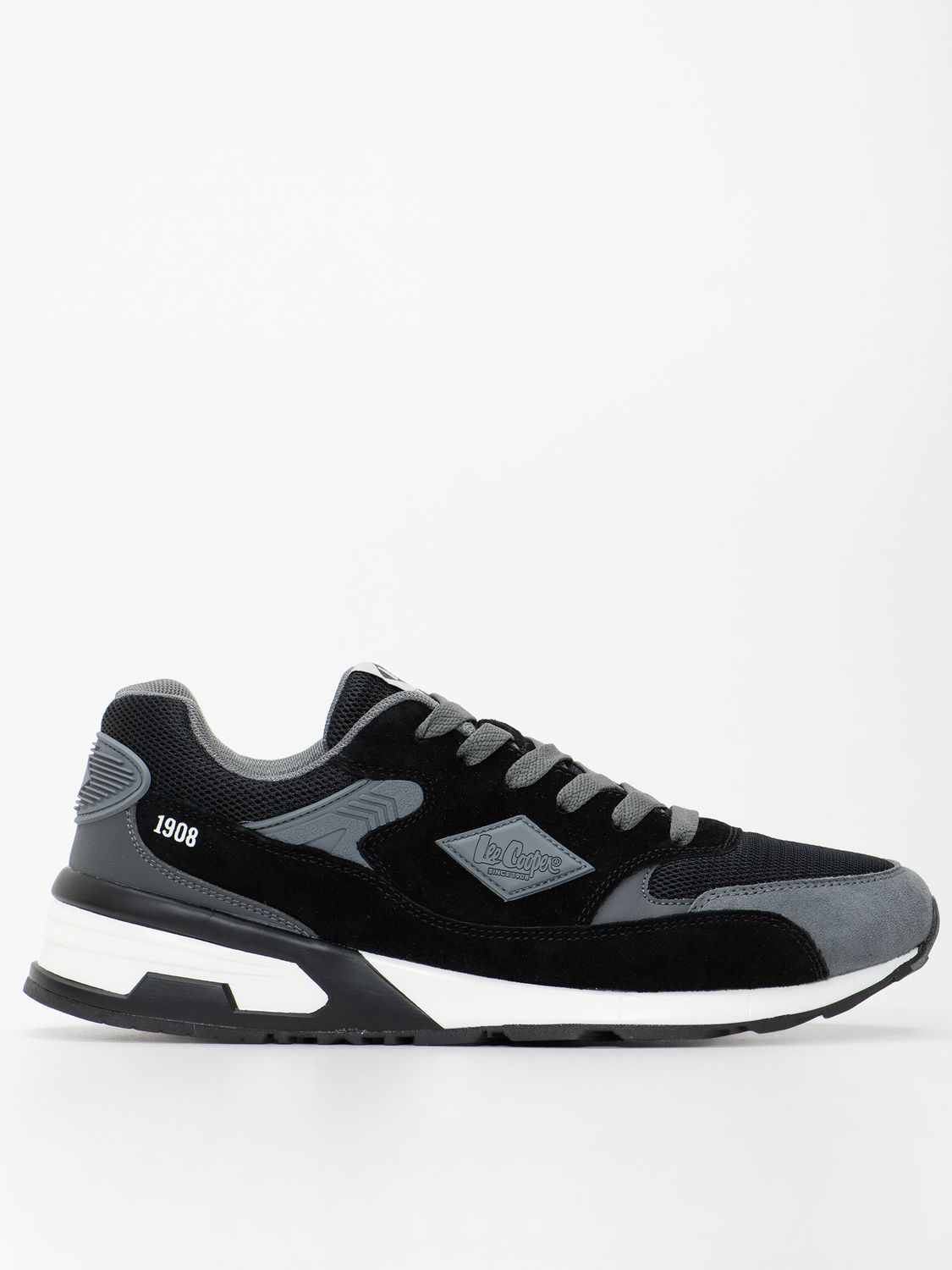 

Кроссовки мужские Lee Cooper 22LC043/BLK черные 42 RU, Черный, 22LC043/BLK
