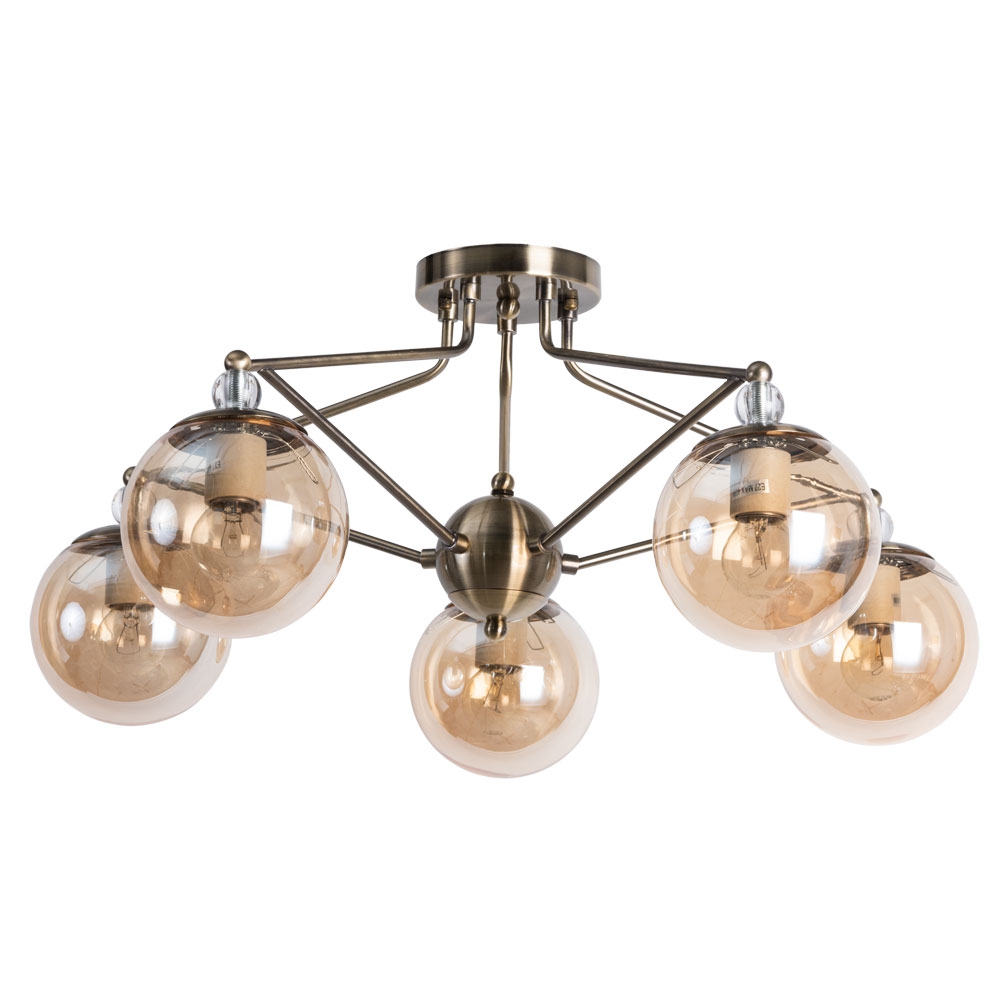 

A3133PL-5AB-A Потолочная люстра Arte Lamp Enigma с поддержкой Алиса, A3133PL-5AB-A