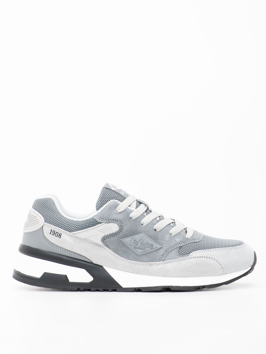 

Кроссовки мужские Lee Cooper 22LC043/GR серые 44 RU, Серый, 22LC043/GR