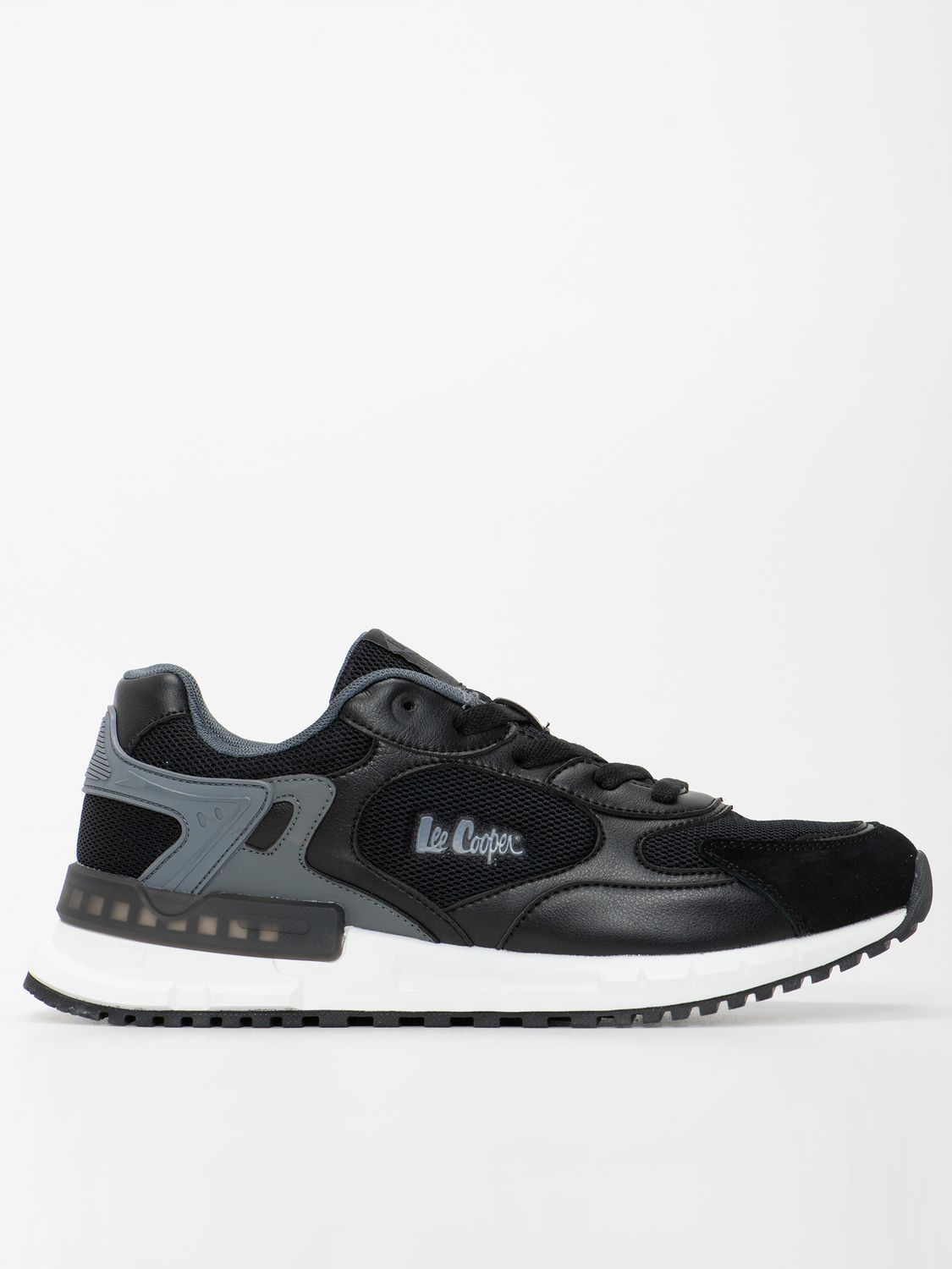 

Кроссовки мужские Lee Cooper 22LC044/BLK черные 44 RU, Черный, 22LC044/BLK