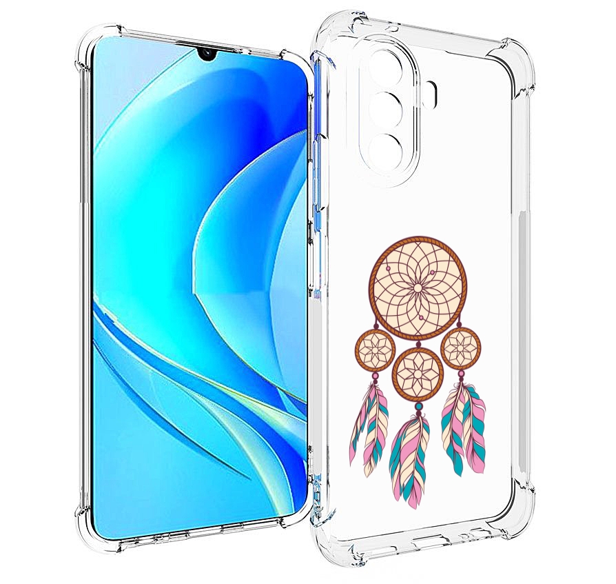 

Чехол MyPads ловец снов бежевый для Huawei Nova Y70 / Nova Y70 Plus (MGA-LX9N), Прозрачный, Tocco