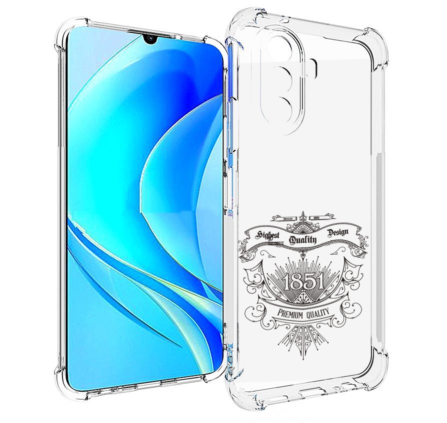 

Чехол MyPads логотип 1851 год для Huawei Nova Y70 / Nova Y70 Plus (MGA-LX9N), Прозрачный, Tocco