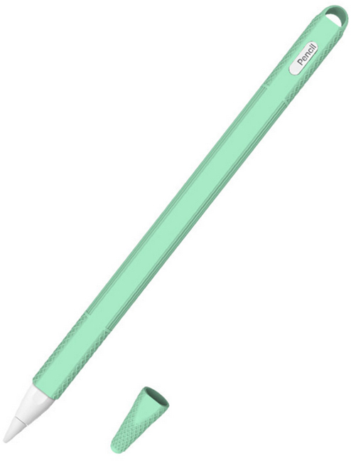фото Силиконовый чехол hrs pens для apple pencil 2nd generation turquoise