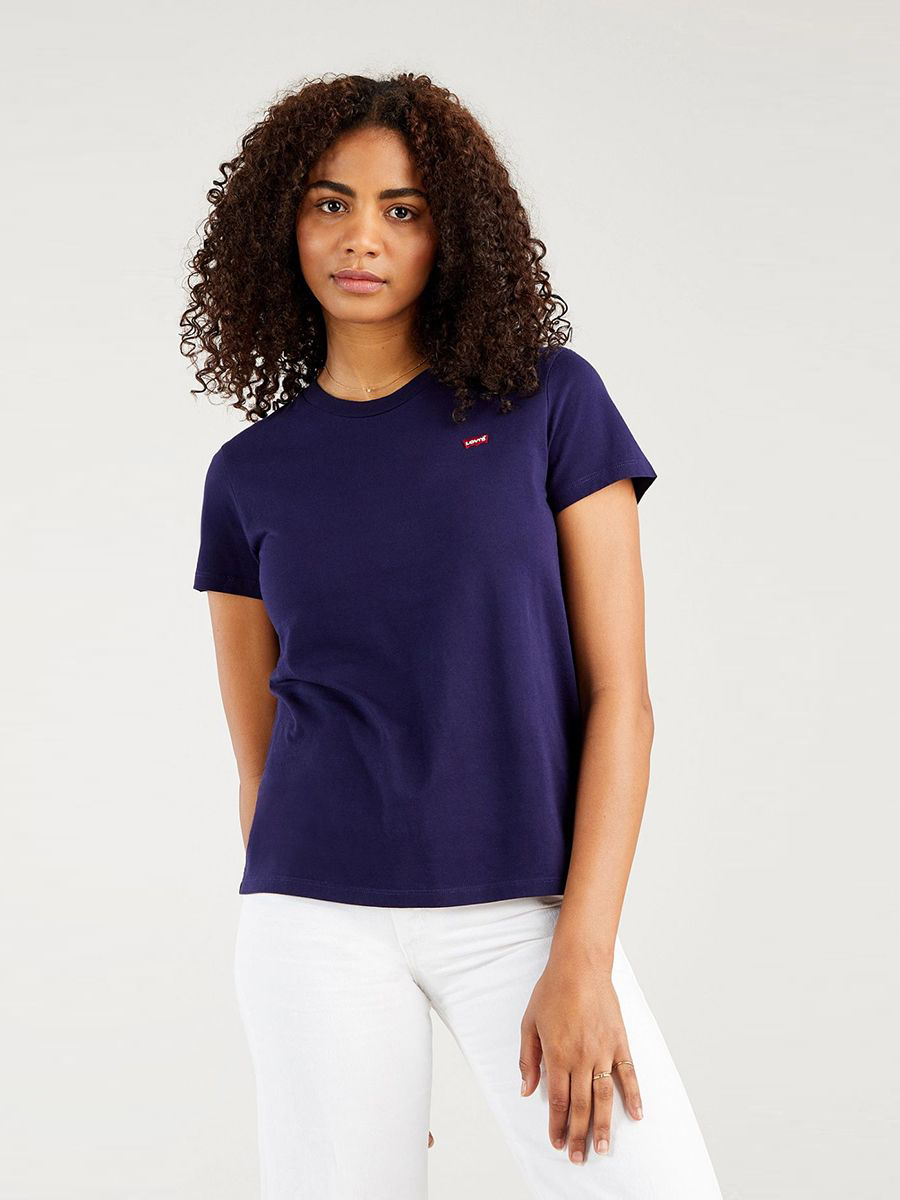 

Футболка женская Levi's 39185-0129 синяя XL, 39185-0129