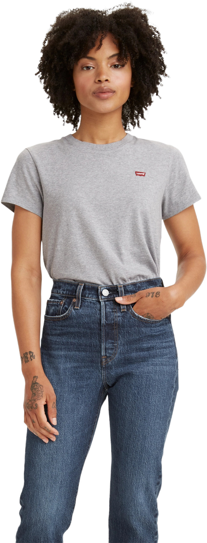 

Футболка женская Levi's 39185-0143 серая L, 39185-0143