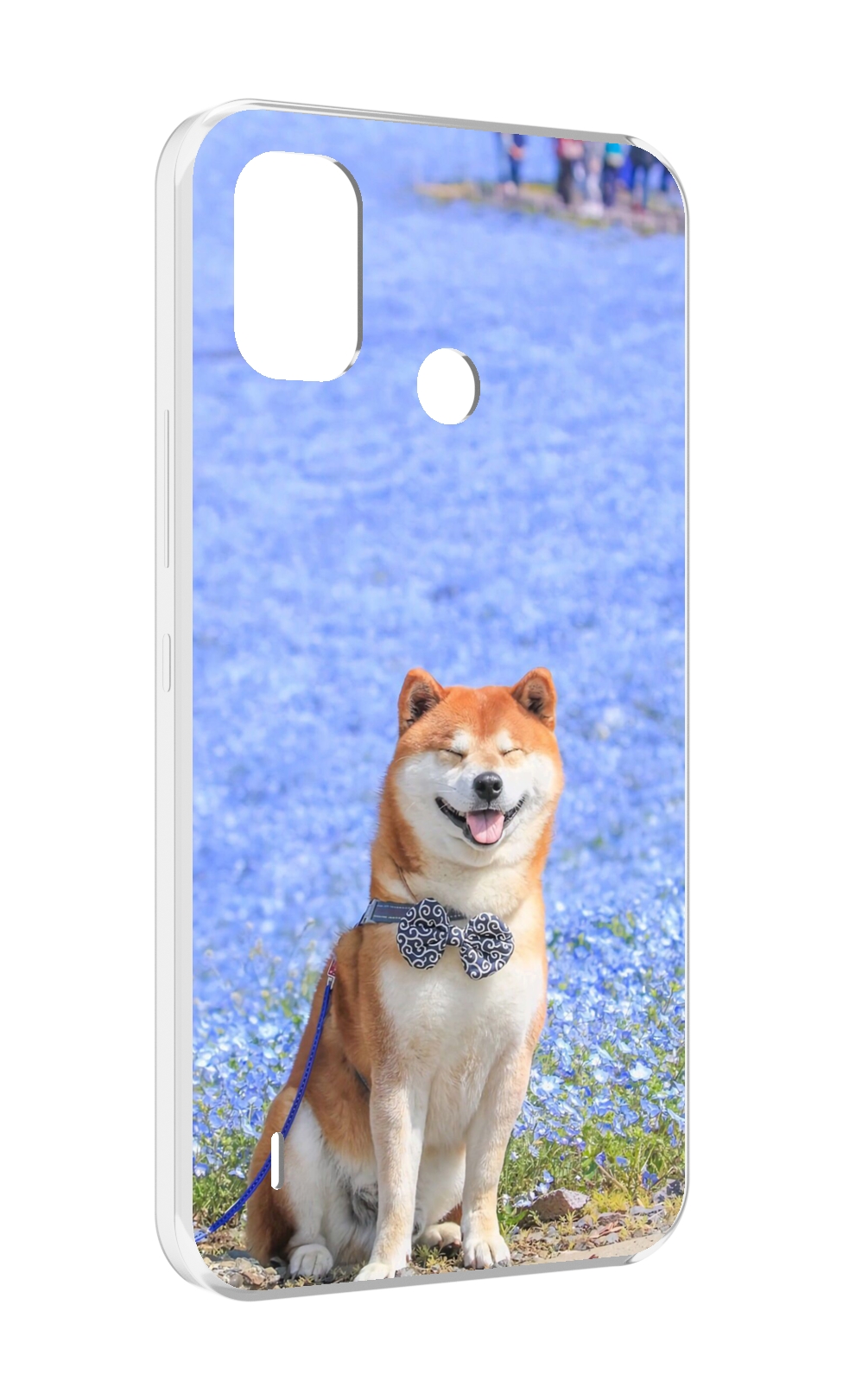 

Чехол MyPads сиба шиба ину 2 для Itel A48, Прозрачный, Tocco