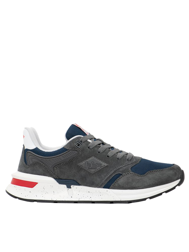 

Кроссовки мужские Lee Cooper 22LC047/DGR серые 45 RU, Серый, 22LC047/DGR