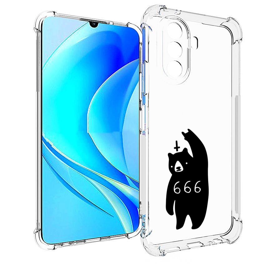 

Чехол MyPads медведь 666 для Huawei Nova Y70 / Nova Y70 Plus (MGA-LX9N) / Huawei Enjoy 50, Прозрачный, Tocco
