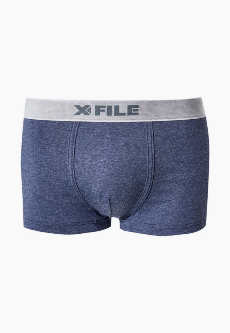 

Трусы мужские X File 58075-10 синие M, Синий, 58075-10