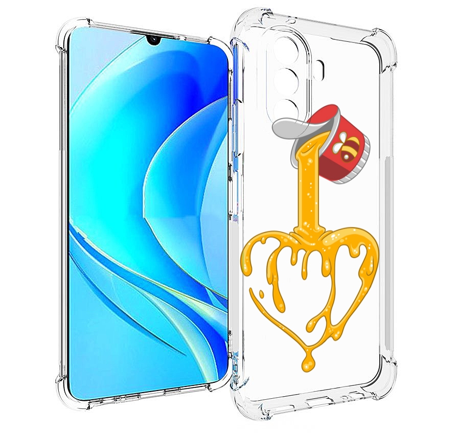 

Чехол MyPads медовое сердце для Huawei Nova Y70 / Nova Y70 Plus (MGA-LX9N), Прозрачный, Tocco