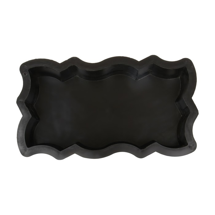Форма для тротуарной плитки «Волна Зигзаг», 26x13x5.6 см, Ф11004, 1 шт. (10 шт)