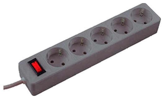 

КОСМОС FKsm 5m-5g(G) 5 м 5 гнезд, серый BL1, FKsm 5m-5g(G) 5 м 5 гнезд, серый BL1