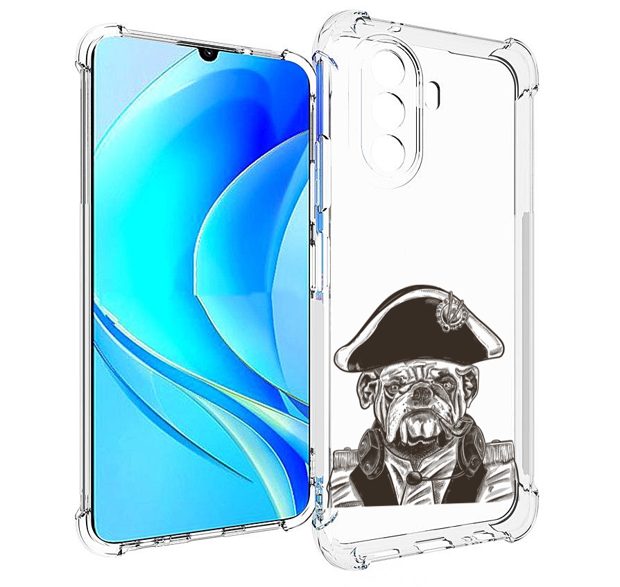 

Чехол MyPads мопс генерал для Huawei Nova Y70 / Nova Y70 Plus (MGA-LX9N) / Huawei Enjoy 50, Прозрачный, Tocco