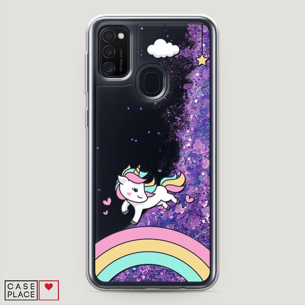 

Чехол Awog на Samsung Galaxy M30s "Единорог на радуге", Разноцветный, 29892-1