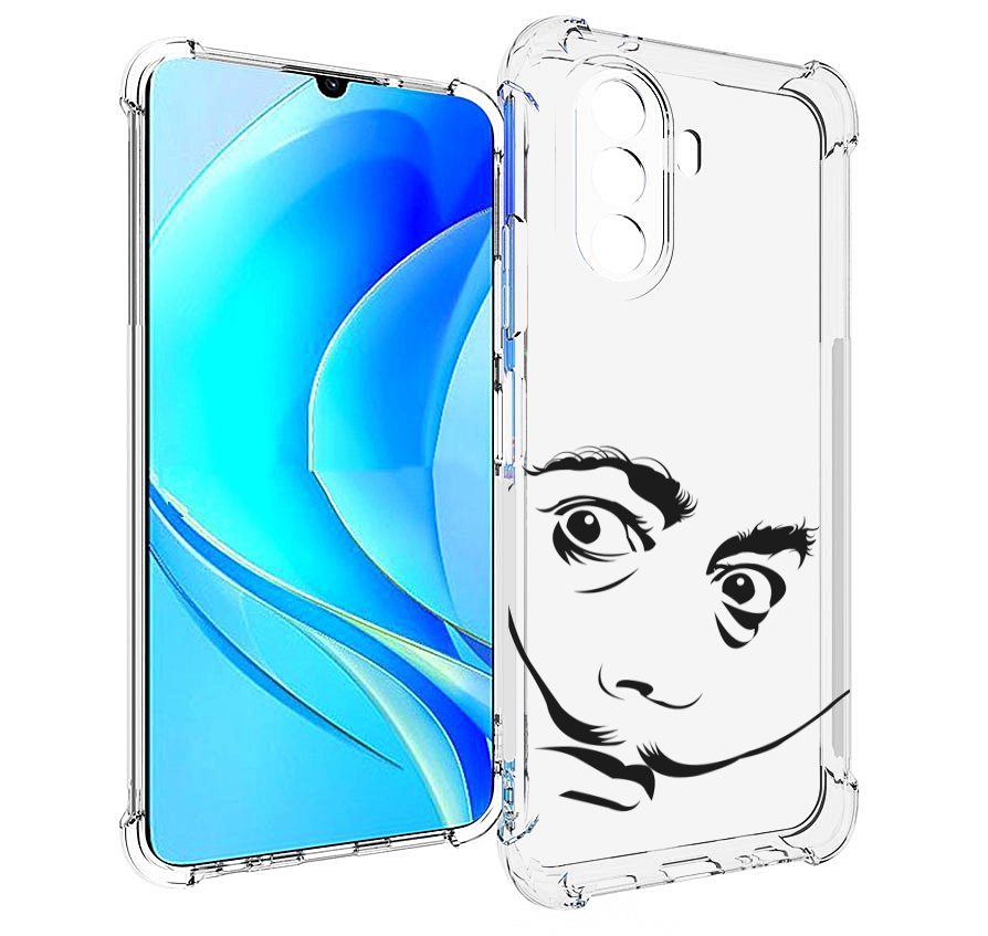 

Чехол MyPads мужчина с длинными усами для Huawei Nova Y70 / Nova Y70 Plus (MGA-LX9N), Прозрачный, Tocco