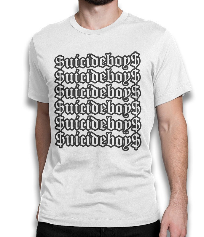 фото Футболка мужская dream shirts suicideboys 9899070222 белая l