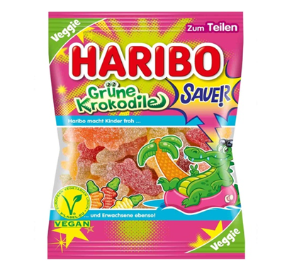 

Мармелад Haribo Grune Krokodile Зеленые Крокодилы 200 г