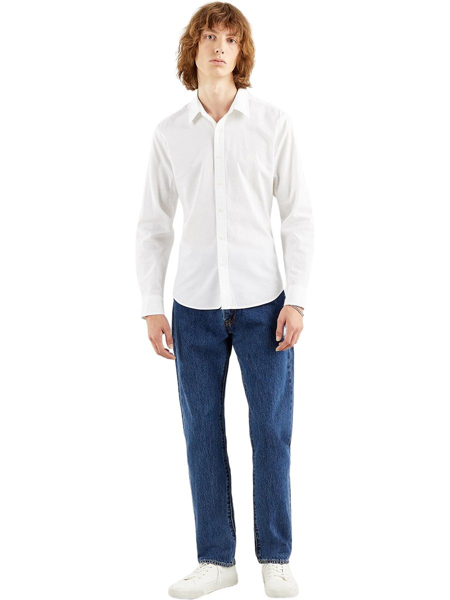 

Рубашка мужская Levi's 86625-0002 белая XL, Белый, 86625-0002