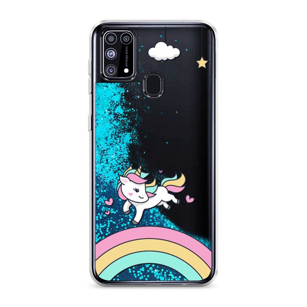 

Чехол Awog на Samsung Galaxy M31 / Самсунг M31 "Единорог на радуге", 2100793-1