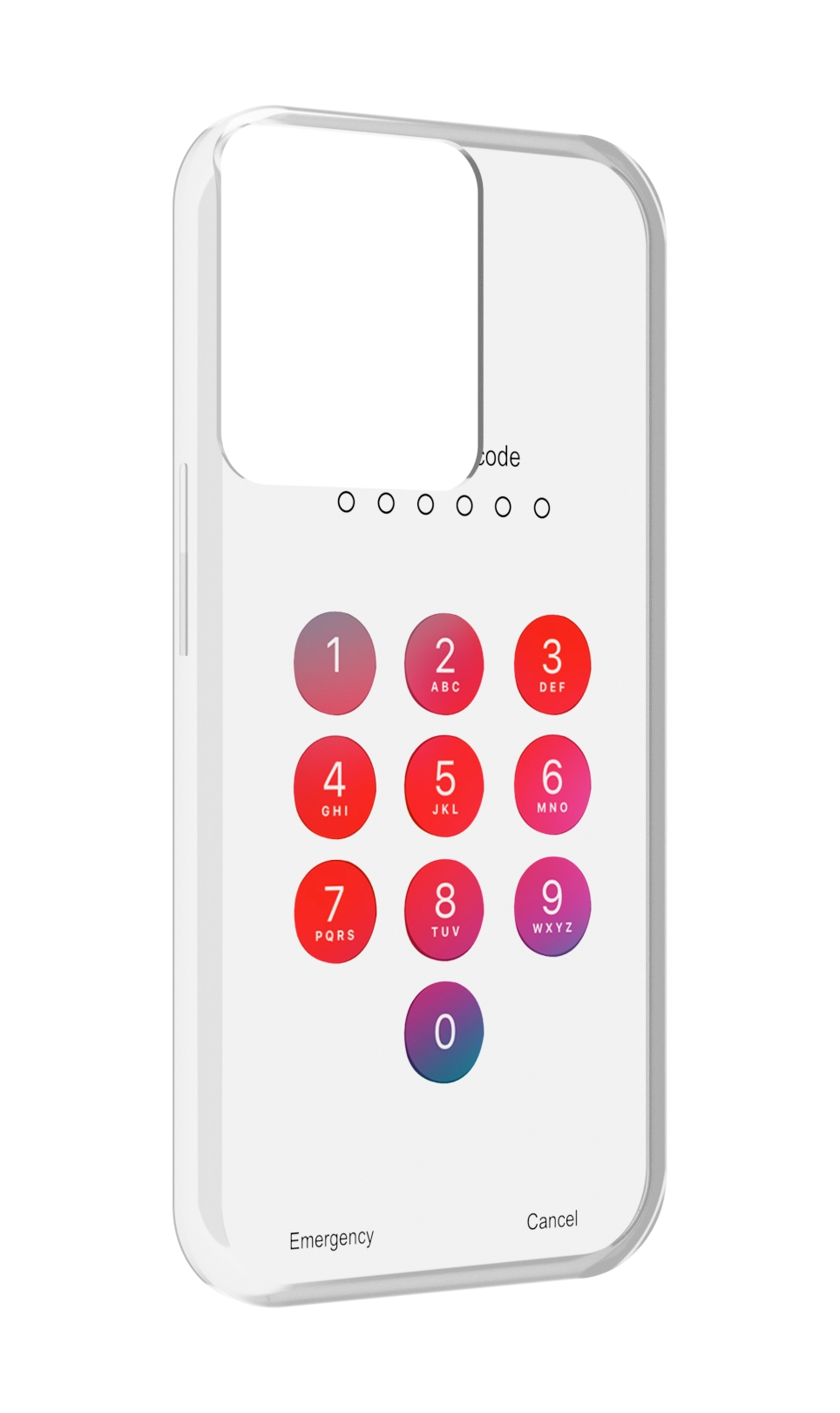 

Чехол MyPads введите-пароль для OPPO Reno 8, Прозрачный, Tocco