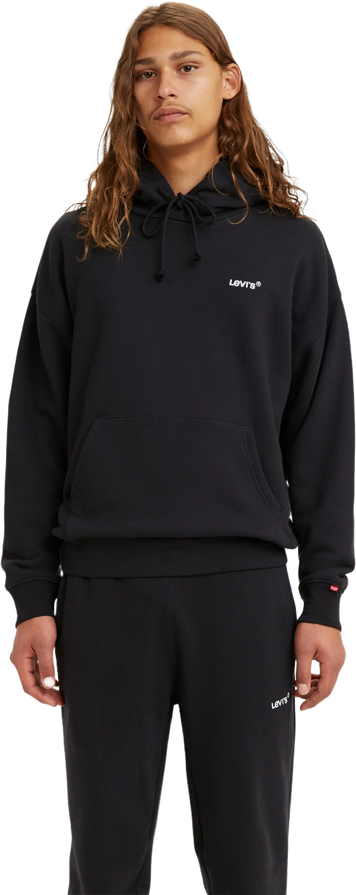 

Худи мужское Levi's A0747-0006 черное XL, A0747-0006